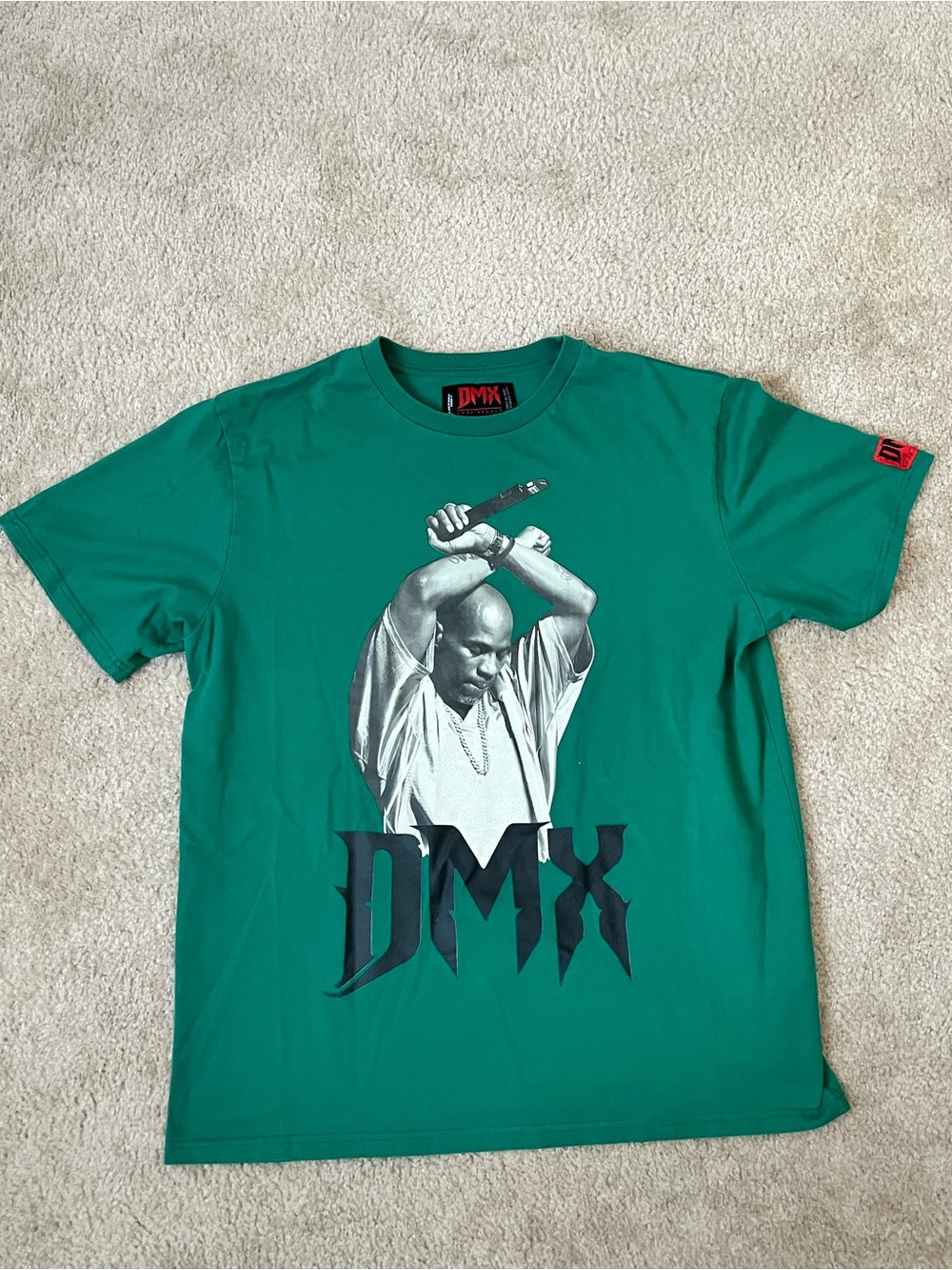 DMX x Shoe Palace Exodus 1.7 Men’s XL Green Tshirt